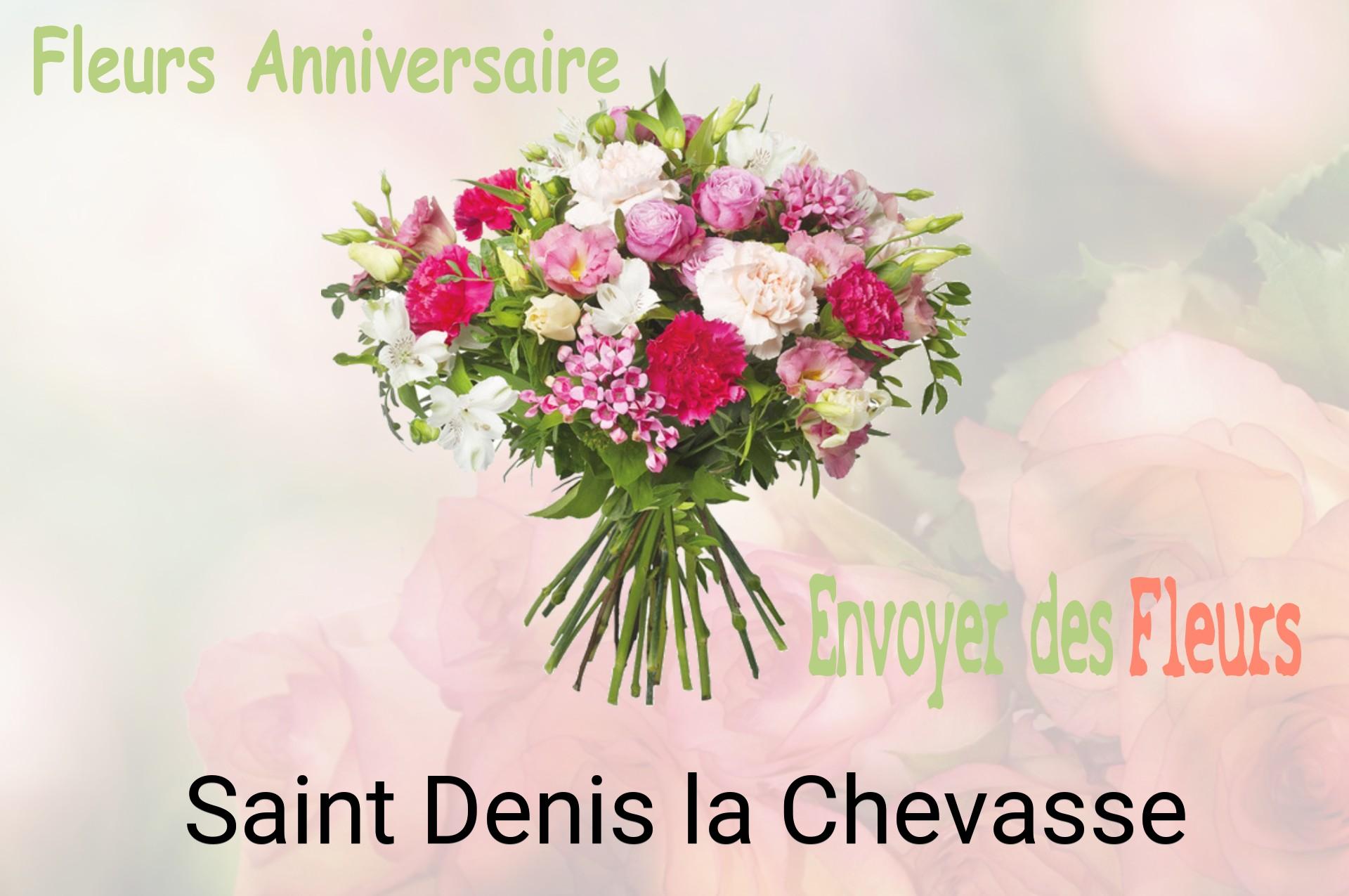 Bouquet de fleurs d’anniversaire livré à Saint-Denis-la-Chevasse