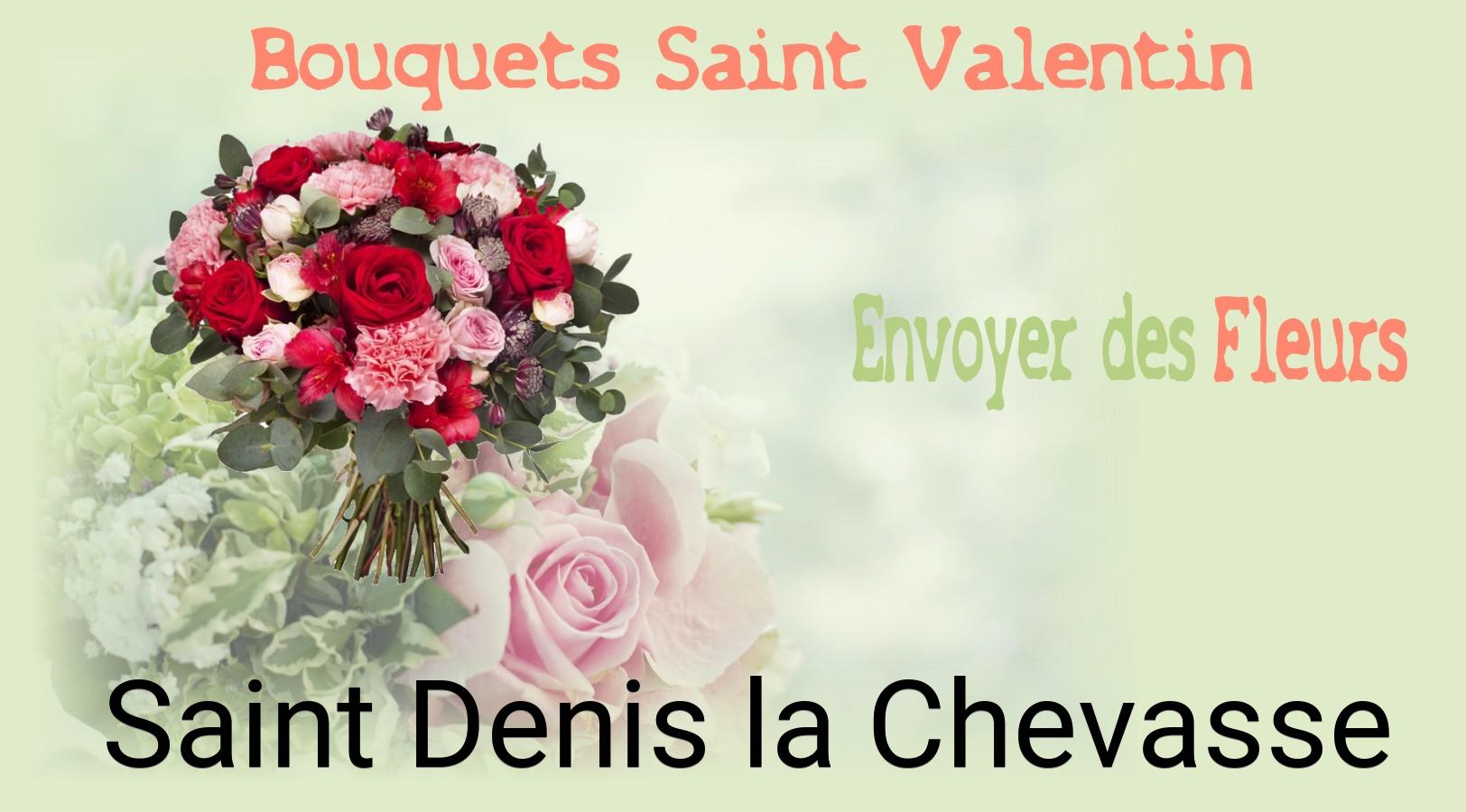 Roses de Saint-Valentin livrées à Saint-Denis-la-Chevasse